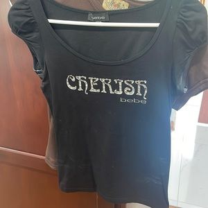 COPY - Vintage cherish Bebe shirt
